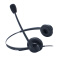 傲锋（AOFENG）M680D呼叫中心耳麦 客户耳机 话务员电话麦克风头戴双耳降噪 手机USB接口 水晶头插头+线控调音静音(适用电话机)