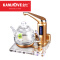 金灶（KAMJOVE） 全智能自动上水电热水壶 电茶壶自动茶具玻璃茶具套装 B7 单炉