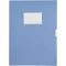 齐心(Comix) A1249 A4 55mm粘扣档案盒/文件盒/资料盒 蓝色 办公文具