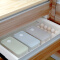 百露塑料鸡蛋盒饺子盒放鸡蛋冰箱保鲜盒收纳盒鸡蛋托 卡其色2个装