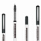 得力（deli）直液式中性笔S656 针管笔 签字笔 水笔0.5mm 办公学生文具 【黑色】12支一盒装