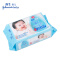 强生（Johnson） 婴儿手口专用湿巾80抽6包开心食刻湿纸巾新生婴儿童宝宝包邮QS00421