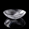 青苹果 果盘 清扬透明玻璃果盘糖果盘欧式时尚创意瓜果盘 大号285mm