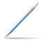 得力 全金属自动铅笔0.5/0.7mm 笔尖带伸缩装置 隐形橡皮头 0.5mm 6492