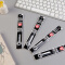 晨光（M&G）考试碳素黑0.5mm针管按动中性笔替芯 刻度笔芯20支/盒9012