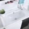 九牧（JOMOO）A2181-011A-1 黑白橡胶木镜柜浴室柜组合 洗脸盆洗漱台洗手池