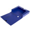 广博（GuangBo） 档案盒塑料35/55mm背宽文件盒a4办公资料盒 大容量蓝色 55mm宽*6个