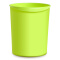 家杰 简易时尚塑料卫生桶 手提垃圾桶 家用圆形纸篓 12L JJ-101