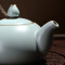 东道汝窑祈福茶壶半组礼盒装 景德镇陶瓷功夫茶具套装汝瓷茶壶茶杯整套茶具 天青色