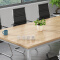 会议桌洽谈桌员工桌长条桌培训桌现代简约钢架桌2000*1200*750