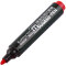 齐心(Comix) 红色粗头物流油性记号笔大头笔 12支/盒 办公文具 MK818