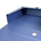 得力（deli） 5604 档案盒 A4 资料盒 文件盒 7.5cm 办公用品 蓝色1只装