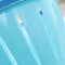 宅一起 厨房垃圾桶家用厕所卫生间客厅纸篓欧式创意无盖垃圾筒塑料 棕色 中号11L