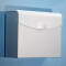 卡贝（Cobbe）浴室厕纸盒太空铝防水草纸盒卫生间卫浴五金挂件