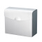 卡贝（Cobbe）浴室厕纸盒太空铝防水草纸盒卫生间卫浴五金挂件
