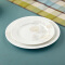 mornenjoy 景德镇陶瓷器碗盘碟单品饭碗高脚 面碗 鱼盘 西餐盘创意家用碗套装 味碟1个