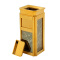 顺南（SHUNNAN) 立式垃圾桶靠墙座地烟灰桶落地烟灰缸电梯口带烟灰缸垃圾筒A-82