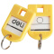 得力（deli） 钥匙箱 金属钥匙柜 钥匙箱壁挂式汽车钥匙管理箱子锁匙收纳盒 钥匙牌24个/盒(9330)配件无箱