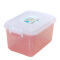 茶花 塑料收纳箱 提把精美整理箱小药盒子 8.5L 2822