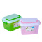 茶花正品6.5l 整理箱 茶花收纳箱 塑料 收纳箱储物箱 小号 整理箱 收纳盒 粉色 1个