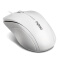 雷柏（Rapoo） N1200 有线鼠标 静音鼠标 办公鼠标 USB鼠标 笔记本鼠标 白色