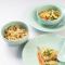 苏氏陶瓷（SUSHI CERAMICS）青瓷釉陶瓷碗花开富贵釉中彩米饭碗汤碗6件套装餐具（高温瓷-健康釉）