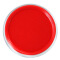 得力（deli） 9863 印台红色蓝色快干印泥圆形印章油油性橡皮章海绵印油办公 红色