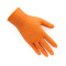 AMMEX爱马斯GWON橙色丁腈手套 一次性实检室家务卫生手术医用手套加厚 家用手套 劳保 44100中号