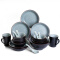 苏氏陶瓷（SUSHI CERAMICS）餐具套装21头年轮蓝色精典陶瓷碗盘礼盒套装餐具（高温瓷-健康釉）