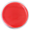 得力（deli） 9863 印台红色蓝色快干印泥圆形印章油油性橡皮章海绵印油办公 红色