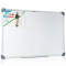 广博（GuangBo） 高级彩涂钢板挂式办公磁性白板白板架 600*450mm(SB6045)