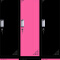 彩色更衣柜铁皮柜员工储物柜带锁柜多门柜寄存包柜鞋柜浴室健身储存柜拆装六门黑边粉色