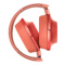 索尼（SONY）MDR-H600A 头戴式音乐耳机 流行女声利器 Hi-Res手机耳机 通用 暮光红