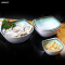 KORDCO 大可餐具韩式方碗密胺汤碗塑料隔菜碗家用面碗个性吃饭碗粥碗饭店用菜碗仿瓷大碗8吋碗 绿色 SB509L 长宽21.5 CM 高9.2CM