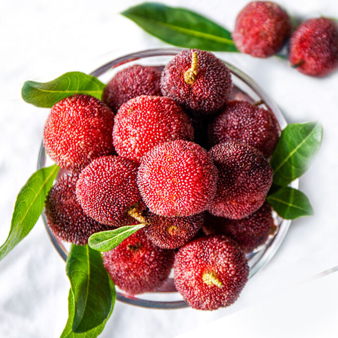 京觅 新鲜东魁杨梅 4斤 京东优惠券折后￥59.9 送妃子笑荔枝1斤