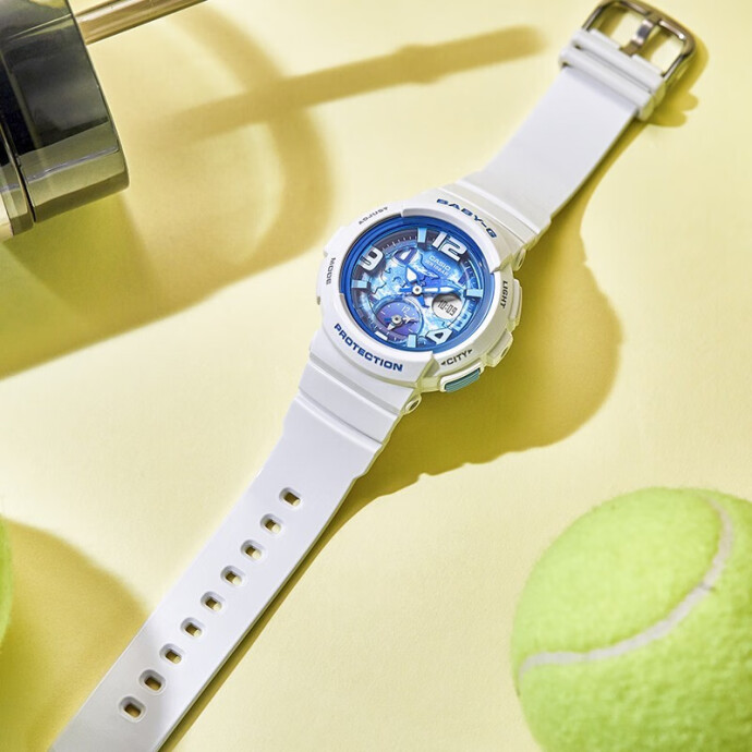 CASIO 卡西欧 BABY-G BGA-190GL-7B 女式双显石英表 京东优惠券折后￥720 送MAC口红