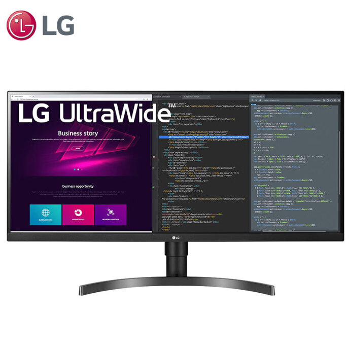 20点开始 LG 34WN750-B 超宽带鱼屏 34英寸IPS显示器（3440×1440/HDR 10/FreeSync）￥2599（双重优惠）