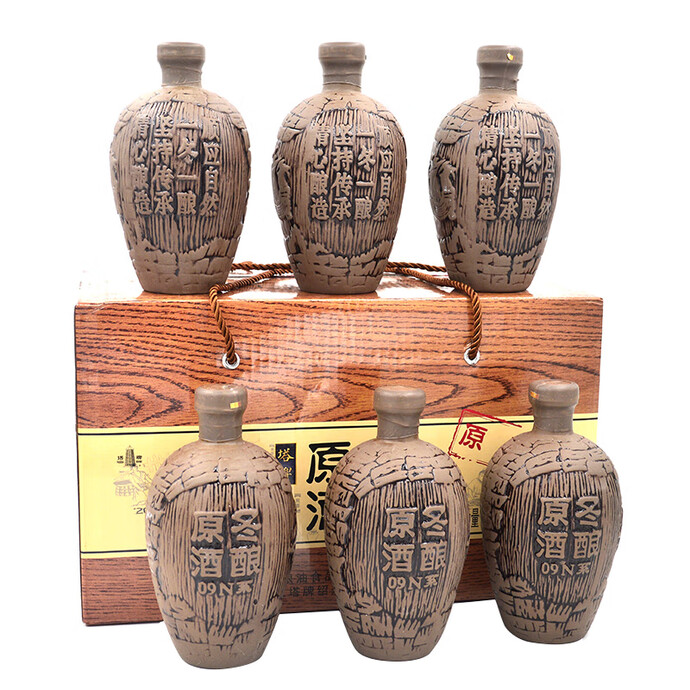 塔牌 2009年冬酿原酒 500ml*6瓶*2件 双重优惠折后￥218 送塔牌红特型黄酒 350ml*2瓶