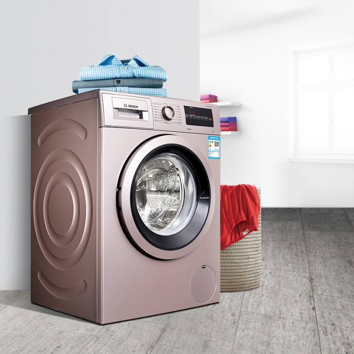 限Plus会员 Bosch 博世 XQG90-WAP242669W 9公斤 变频滚筒洗衣机 双重优惠折后￥3789史低