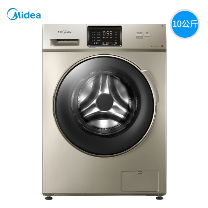 Midea 美的 MG100-1431WDXG 变频滚筒洗衣机 10公斤 京东优惠券折后￥1699闪购史低