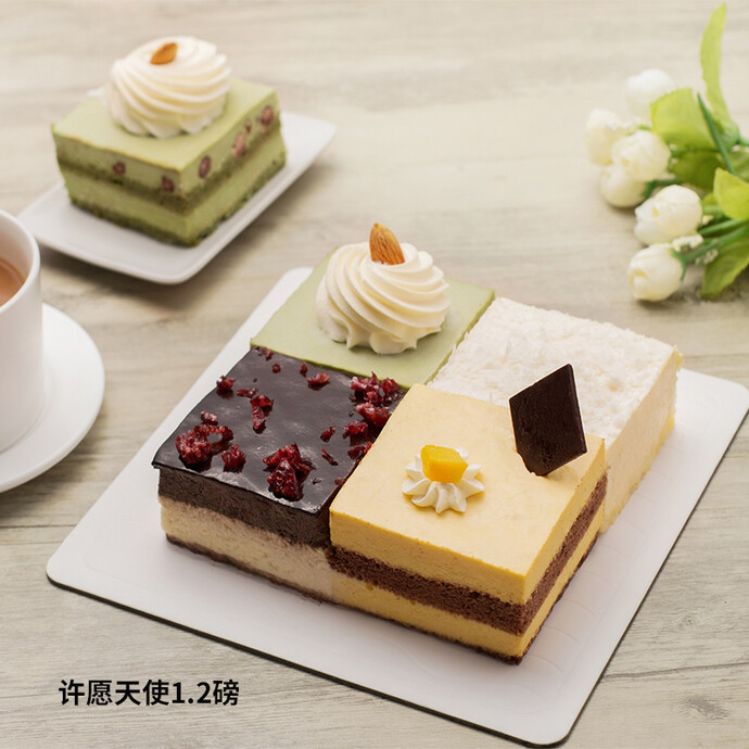 限地区 bestcake 贝思客 许愿天使芝士蛋糕 1.2磅 双重优惠折后￥69包邮