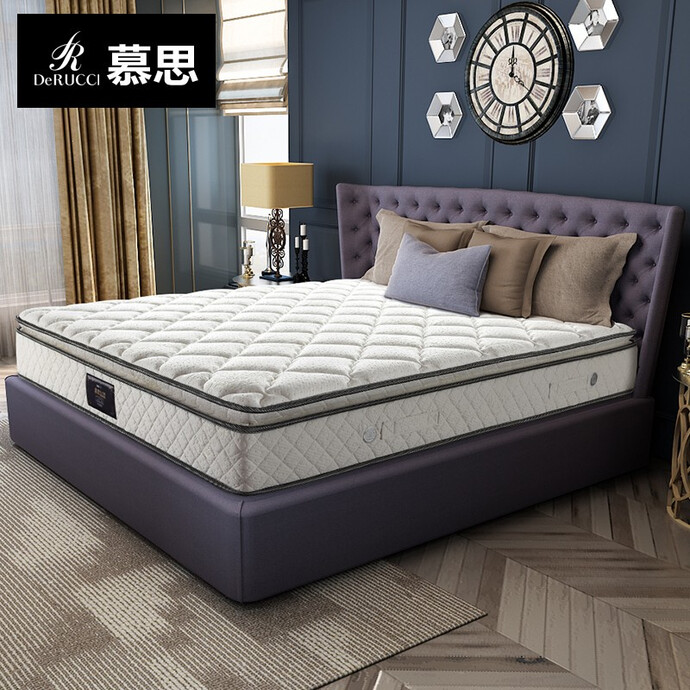 DeRUCCI 慕思 塔利亚 分区护脊软硬双面弹簧床垫 1.8米 京东优惠券折后￥4479秒杀 可白条6期0息