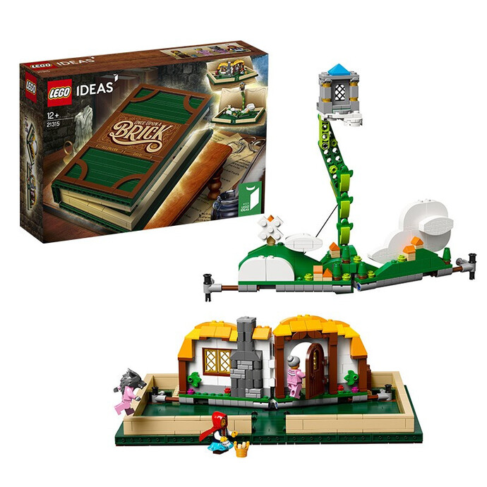 LEGO 乐高 Ideas系列 立体书 21315 积木玩具 5.9折$42.99史低 海淘转运到手约￥378