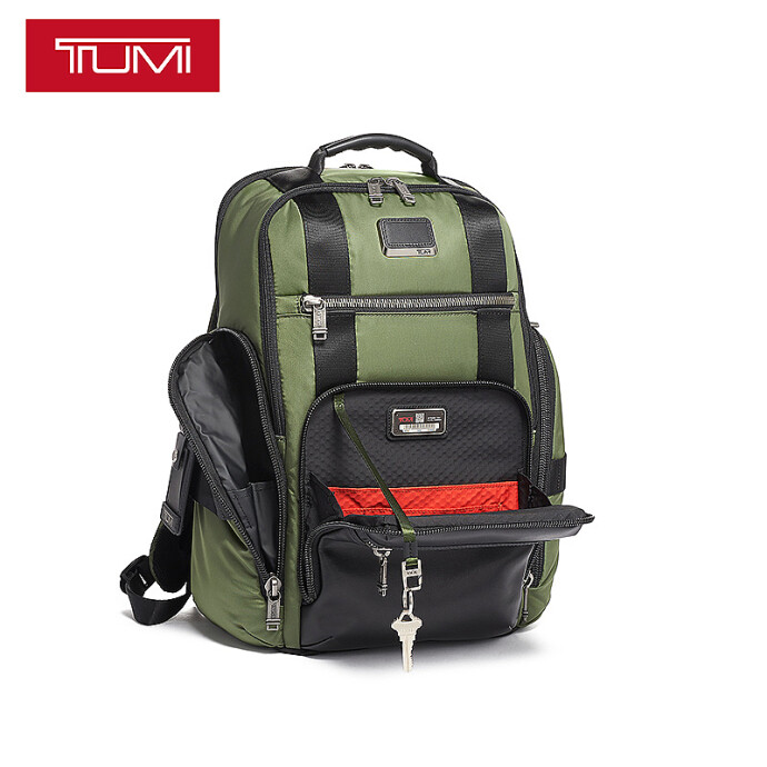 Plus会员福利 TUMI 途明 Alpha Bravo系列 Sheppard Deluxe 男式双肩包 0232389 多重优惠折后￥1388