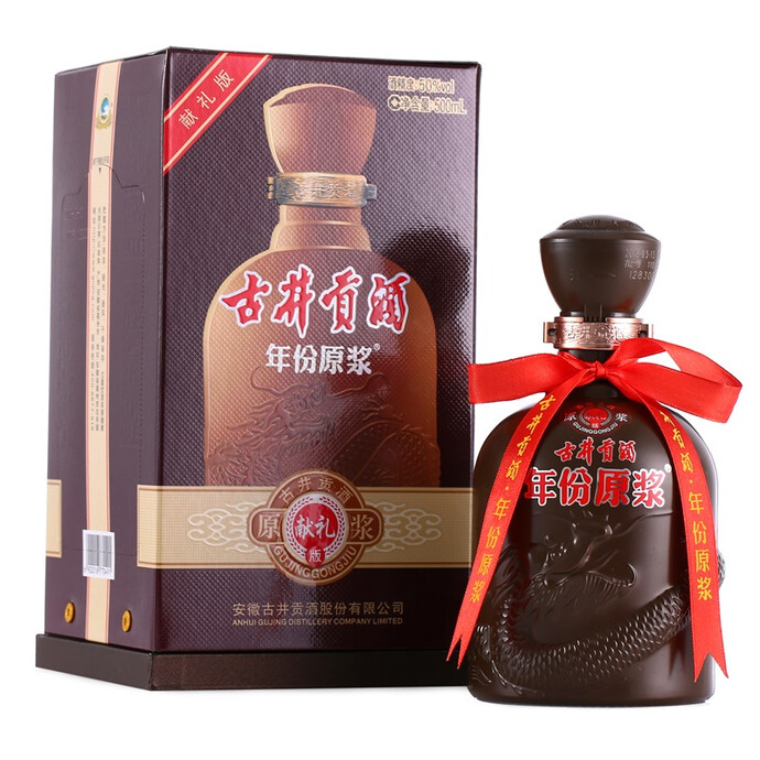 古井贡酒 年份原浆 献礼版 50度浓香型白酒 500ml*6瓶 下单8折后￥502.4秒杀