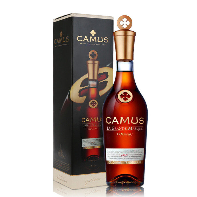 CAMUS 卡慕 皇冠GMC 干邑白兰地 700ml*3件 双重优惠折后￥921.9闪购