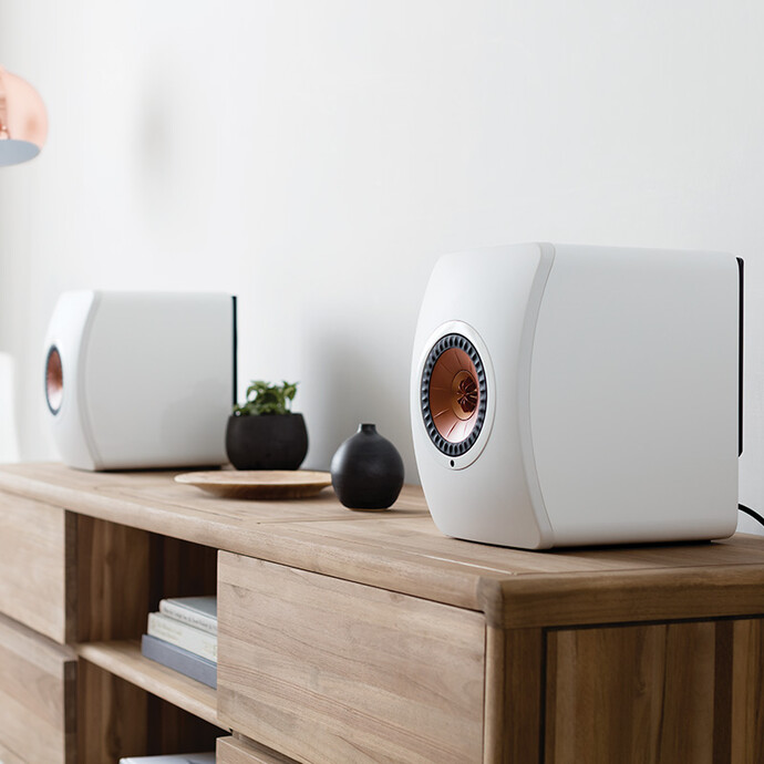 KEF LS50 Wireless 监听级立体声音乐系统 无线HIFI蓝牙音箱 一对 7.2折99.98 三色可选 海淘转运到手约￥14251 国内￥19800