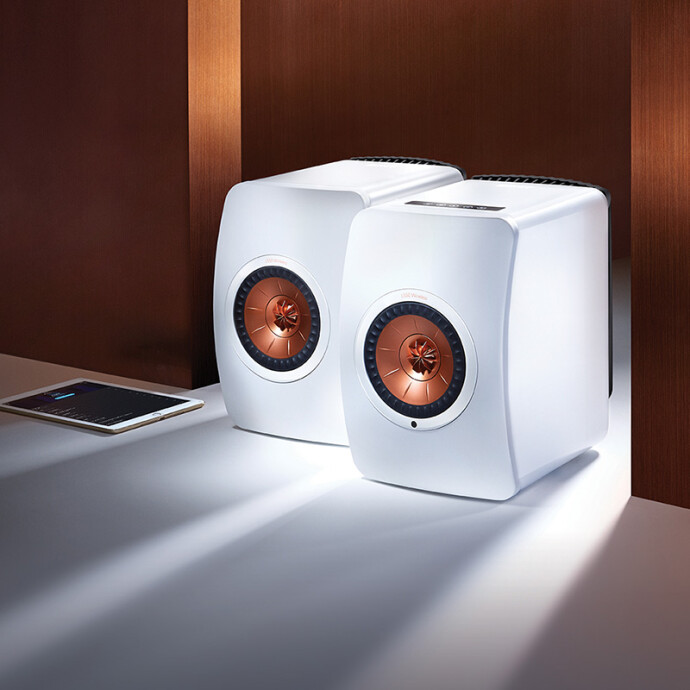 KEF LS50 Wireless 监听级立体声音乐系统 无线HIFI蓝牙音箱 一对 7.2折$1799.98 三色可选 海淘转运到手约￥14251 国内￥19800