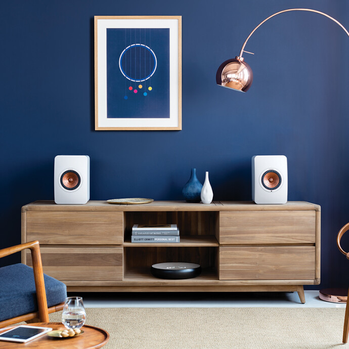 KEF LS50 Wireless 监听级立体声音乐系统 无线HIFI蓝牙音箱 一对 7.2折99.98 三色可选 海淘转运到手约￥14251 国内￥19800