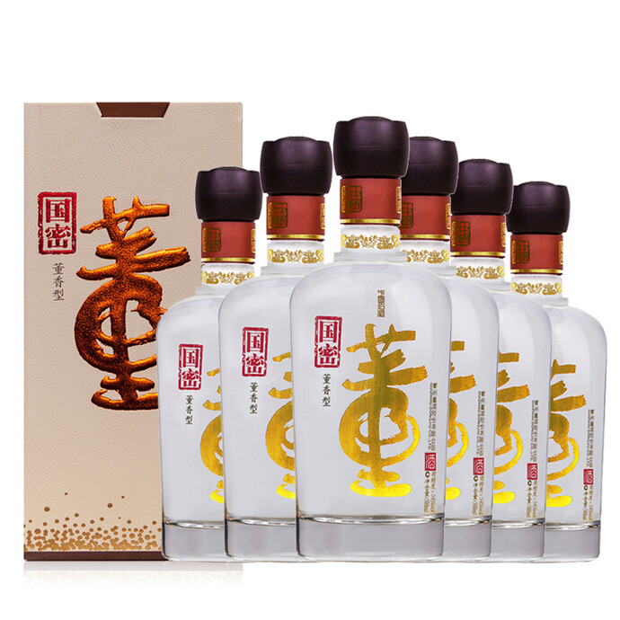 董酒 国密董香型 54度白酒 500ml*6瓶*2箱 双重优惠折后￥4898.5秒杀 送赖茅珍品53度500ml*2瓶